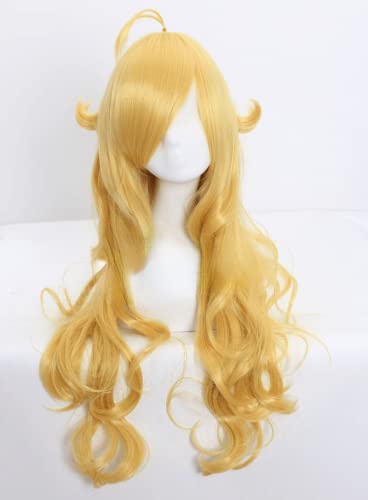 Wig for Carnival Nightlife CluI Party Dress Up Wig Cos Wig Home Rwby.Yang Xiao Long Yellow Anime Wig 004 von ADTEMP