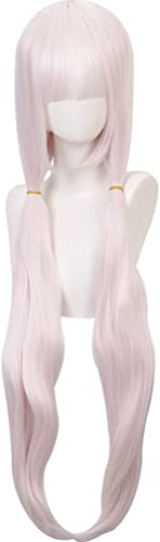 ydound Anime Coser Anime Cosplay Perücke, NEKOPARA OVA Perücke, Damen Vanilla Pink Langes Haar mit Pony Perücke, mit Perückenkappe, for Halloween, Party, Karneval, Nachtleben von ADTEMP