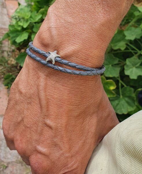 ADUS.design Fangleine Duo Armband Motiv Seestern von ADUS.design