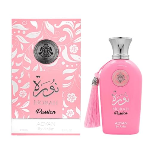 Norah Passion 100 ml Premium Floral Perfume Captivating Fragrance Long-Lasting Elegance Exquisite Floral Notes TWIST OF YARA von Adyan
