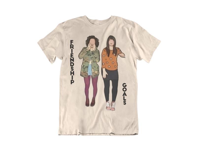 Abbi Und Ilana Freundschaft Ziele - Breite Stadt Tv-Show Fan Merch Abbi Und Ilana Freundschaft Ziele - Breite Stadt Tv-Show Fan Merch von ADZdesigns