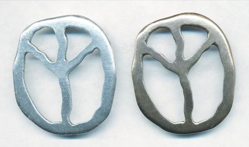 Cast Peace Sign Für Armbänder, Halsketten 1 Stück4, 5 cm X 1, 50 Zoll Großhandelspreise Verfügbar von ADadornments