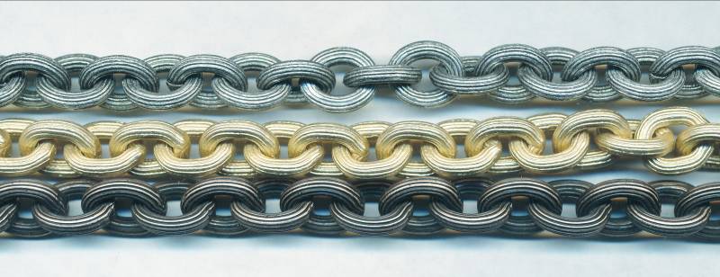 Große Strukturierte Schwere Gliederkette Preis Pro Fuß 13x11mm Verkauft von ADadornments