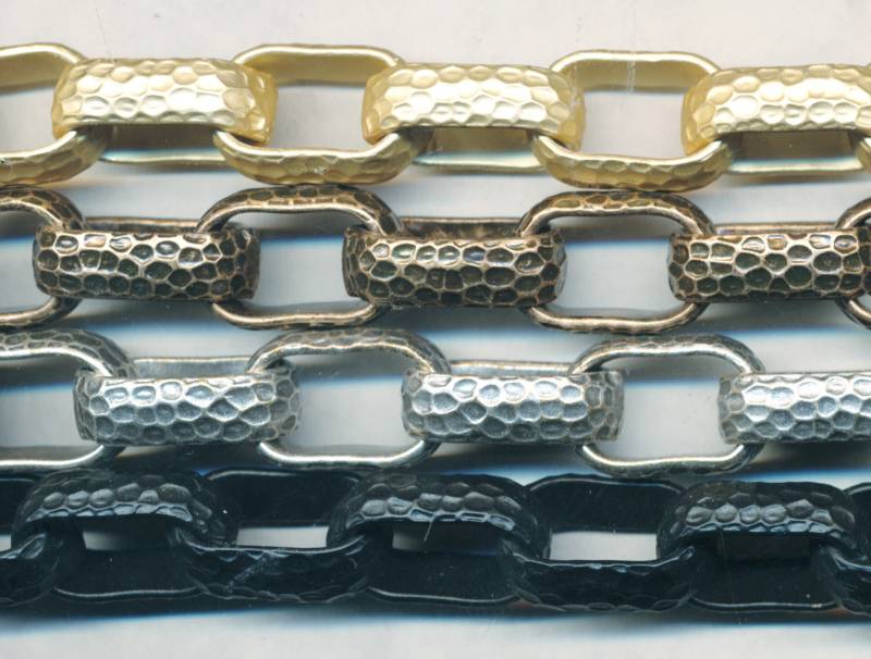 S A L E Fab Heavy Vintage Kette Am Fuß Erhältlich in 2 Finishes 13x21mm Gehämmert Finish Preissenkung von ADadornments