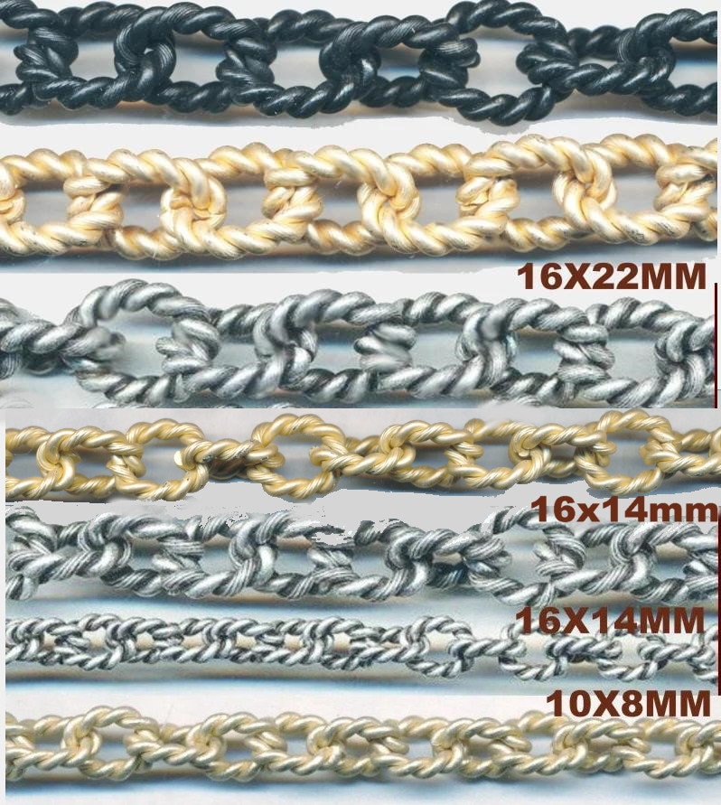 S A L E Vintage Kette -Ursprünglich Von Designer Verwendet Verkauft Der Fuß-3 Größen 16 X 22 Mm, 14 10 8 Mm von ADadornments