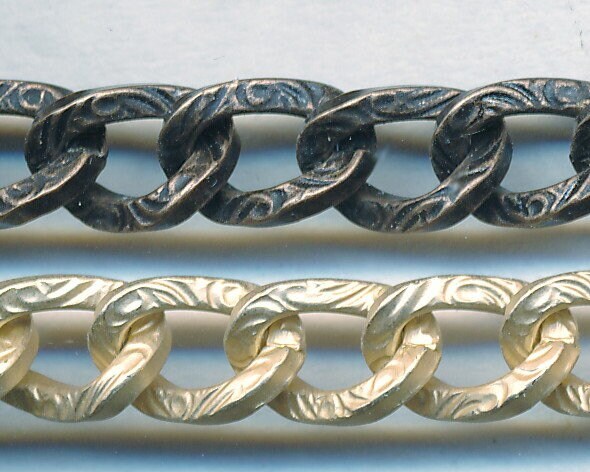 Schöne Vintage Panzerkette 5x7 Mm Per Fuß Verkauft Sale Preis von ADadornments