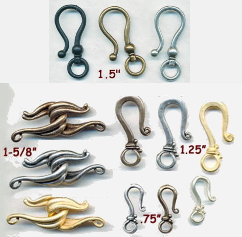 Vintage Doppelhaken Abguss Von Original Und Großem Kleinen Haken Verschiedene Größen Mengen von ADadornments