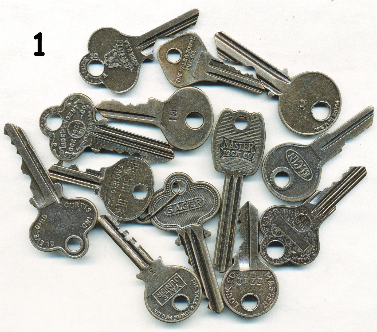 Vintage Schlüsselband Schlüsselanhänger Sie Bekommen Was Sehen von ADadornments