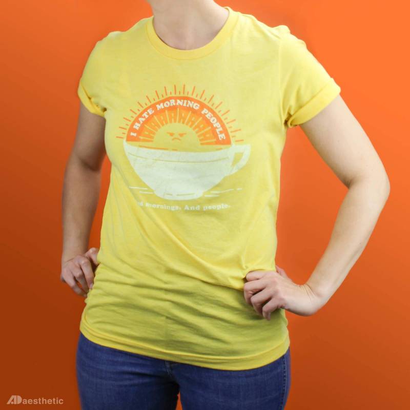 Morgen Menschen Tshirt Morgen Menschen Tshirt von ADaesthetic