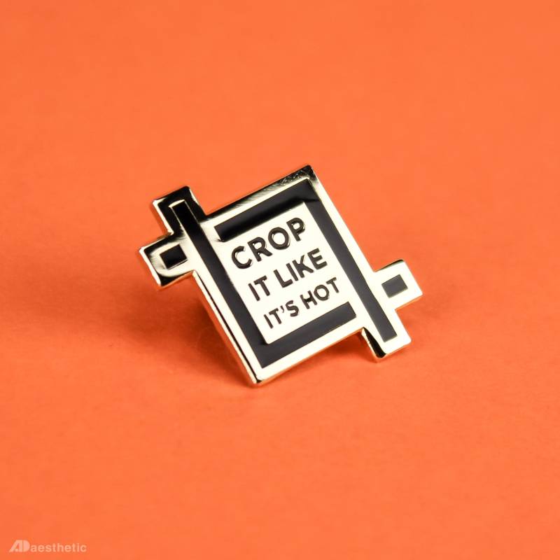 Schneiden Sie Es Emaille-Anstecknadel von ADaesthetic