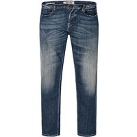 ADenim Herren Jeans blau Baumwoll-Stretch Slim Fit von ADenim