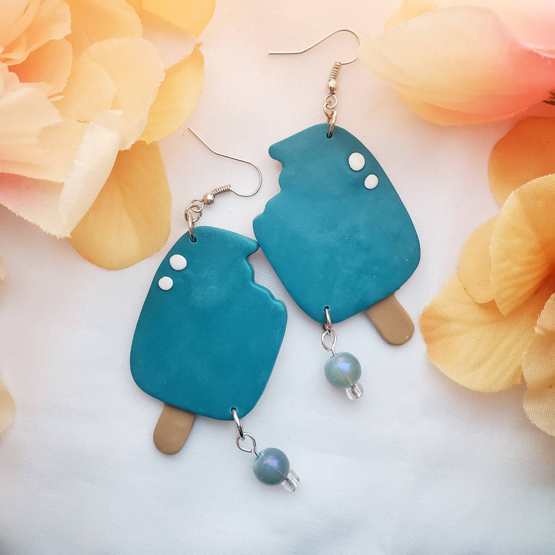 Eis Am Stiel Ohrringe, Polymer Clay Lebensmittel Leckerli Sommer Statement Ohrringe Eis Am Stiel Ohrringe, Polymer Clay Lebensmittel Leckerli Sommer Statement Ohrringe von ADoseOfDarling
