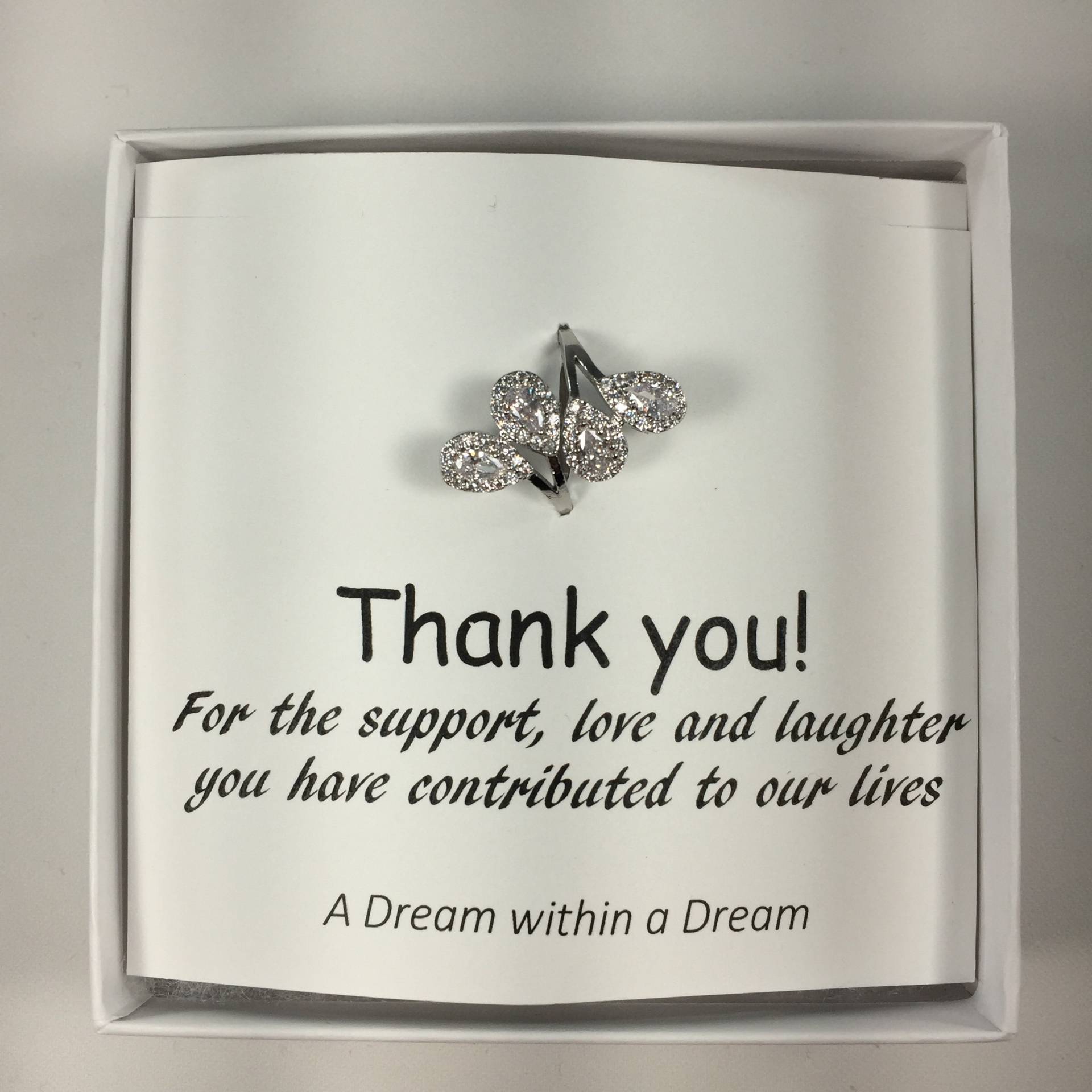 Braut Ring, Brautjungferngeschenk, Blatt-Natur-Ring, Hochzeitsschmuck, Cz Zirkonia Prom Schmuck, Ring Für Mama, Weihnachtsgeschenk von ADreamWithinaDreamCo