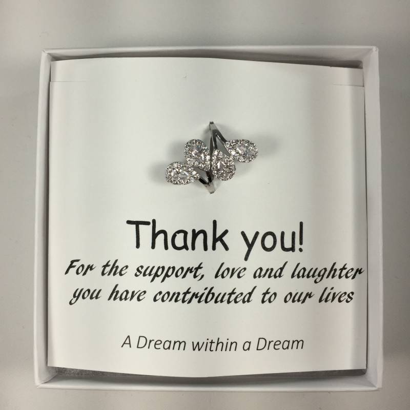 Braut Ring, Brautjungferngeschenk, Blatt-Natur-Ring, Hochzeitsschmuck, Cz Zirkonia Prom Schmuck, Ring Für Mama, Weihnachtsgeschenk von ADreamWithinaDreamCo