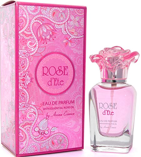 ROSE D'ETE Femme Parfüm Damen, Frauen Parfüm mit Bernstein Rose Freesia Vanille Patschuli, 35ml von AE Aroma Essence