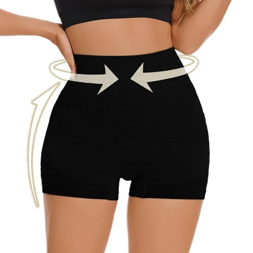 Sport Shorts Damen Kurze Scrunch Leggings Yoga Shorts Stretch Sporthose Radlerhose Sommer Push Up Blickdicht Boxershorts Sportleggins Radlerhose Damen Blickdicht Sporthose Hotpants mit Taschen von AEGJEGVD