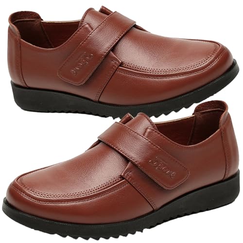 AEHO Senioren Schuhe Mit Klettverschluss Damen Diabetiker Schuhe Damen Extra Weit Verbandschuhe Damen Klettverschluss orthopädische Schuhe für Damen,Braun,39/245mm AEHO Senioren Schuhe Mit Klettverschluss Damen Diabetiker Schuhe Damen Extra Weit Verbandschuhe Damen Klettverschluss orthopädische Schuhe für Damen,Braun,39/245mm von AEHO