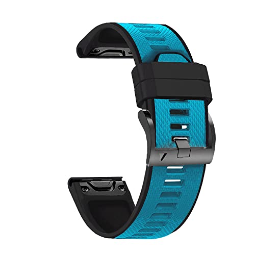 AEHON 22 x 26 mm Silikon-Smartwatch-Armband für Garmin Fenix 6X 6 Pro 5X 5 Plus 3HR 935 D2 MK2, Schnellverschluss-Armband, Zubehör, 26mm Fenix5X 5XPlus, Achat von AEHON