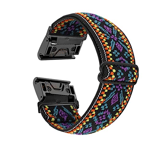 AEHON 26 mm Nylon-Schlaufen-Uhrenarmband für Garmin Fenix 6X Watch, schnell anzubringen, Armband für Garmin Fenix 6, Fenix6 Pro, 22 mm Armbänder, For Fenix 6X, Achat von AEHON