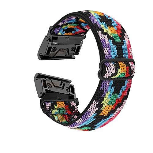 AEHON 26 mm Nylon-Schlaufen-Uhrenarmband für Garmin Fenix 6X Watch, schnell anzubringen, Armband für Garmin Fenix 6, Fenix6 Pro, 22 mm Armbänder, For Fenix 6X Pro, Achat von AEHON