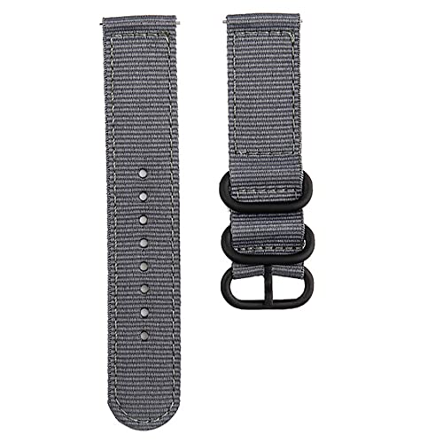 AEHON Armband für Garmin Venu SQ 2 2S, Nylon-Canvas-Sportarmband, 18 mm, 20 mm, 22 mm, für Garmin Vivoactive 3, 4, 4S, Correa, 20 mm, Achat von AEHON