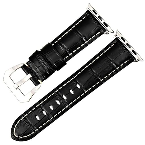 AEHON Lederarmband für Apple Watch 49 mm, 45 mm, 41 mm, 44 mm, 40 mm, 42 mm, 38 mm, Serie 8, 7, SE, 6, 5, 4, 3, 2, Armband, 42/44/45/49mm, Achat von AEHON