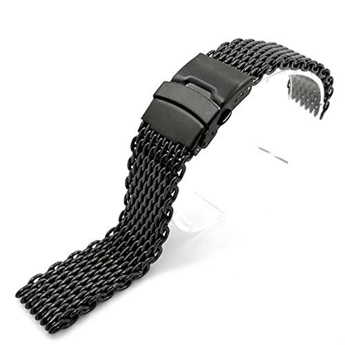 AEHON Milanaise-Hai-Mesh-Armband für Breitling Seiko OMG Armband, 20 mm, 22 mm, Edelstahl, 18 mm, Achat von AEHON