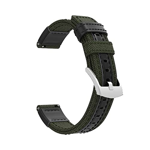 AEHON Nylon-Canvas-Armband für Garmin Vivoactive 3/4/Forerunner 645 245M 745/Venu SQ/S40 Sport Smart Quick Replacement Wristband Correa, For Move 3, Achat von AEHON