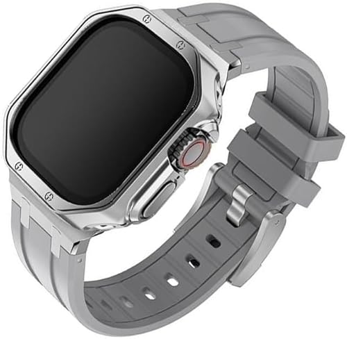 AEHON Silikon-Uhrenarmband-Hülle, für Apple Watch 45 mm, 44 mm, 49 mm, 41 mm, 40 mm, stoßfeste Uhrengehäuse, Ersatzzubehör, 40 mm, Achat von AEHON