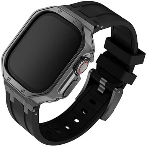 AEHON Silikon-Uhrenarmband-Hülle, für Apple Watch 45 mm, 44 mm, 49 mm, 41 mm, 40 mm, stoßfeste Uhrengehäuse, Ersatzzubehör, 41 mm, Achat von AEHON