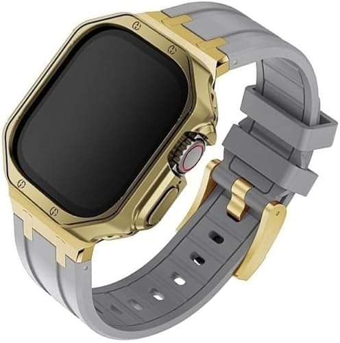 AEHON Silikon-Uhrenarmband-Hülle, für Apple Watch 45 mm, 44 mm, 49 mm, 41 mm, 40 mm, stoßfeste Uhrengehäuse, Ersatzzubehör, 41 mm, Achat von AEHON