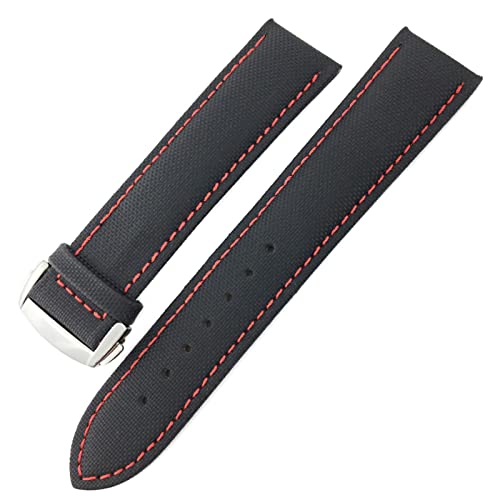 AEHON Uhrenarmband aus Nylon-Leinengewebe für Omega Seamaster Diver 300, Rolex, Seiko, SKX, Tissot, Longines Leder, 19 mm, 20 mm, 21 mm, 22 mm, 19mm Golden buckle, Achat von AEHON