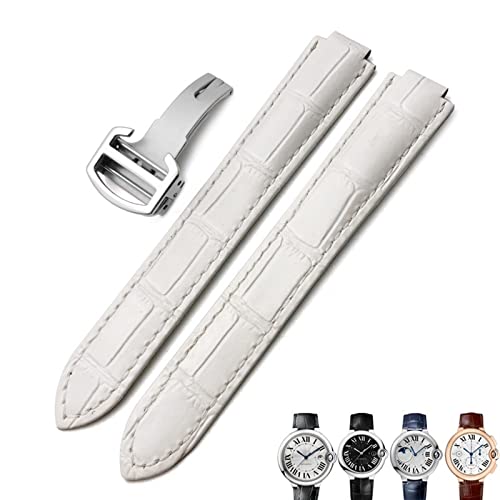 AEHON Uhrenarmband aus echtem Leder, 16 mm, 18 mm, 20 mm, schwarz, blau, braun, Faltschnalle, Uhrenarmbänder für Cartier Tank Solo Blue Ballon, 18 mm, Achat AEHON Uhrenarmband aus echtem Leder, 16 mm, 18 mm, 20 mm, schwarz, blau, braun, Faltschnalle, Uhrenarmbänder für Cartier Tank Solo Blue Ballon, 18 mm, Achat von AEHON