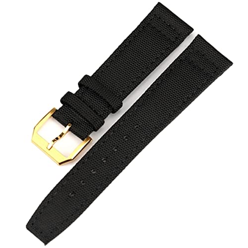 AEHON Uhrenarmband für IWC Pilotuhren Portugieser Herren Versicherungsverschluss Uhrenzubehör Nylon Leder Uhrenarmband Kette, 20 mm, Achat AEHON Uhrenarmband für IWC Pilotuhren Portugieser Herren Versicherungsverschluss Uhrenzubehör Nylon Leder Uhrenarmband Kette, 20 mm, Achat von AEHON