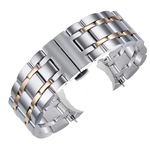 AEHON Uhrenarmband für Tissot T035, T035407, T035439, Luxus-Armbänder, Klappschnalle, Edelstahl, Ersatzzubehör, Teile, 22 mm, Achat von AEHON