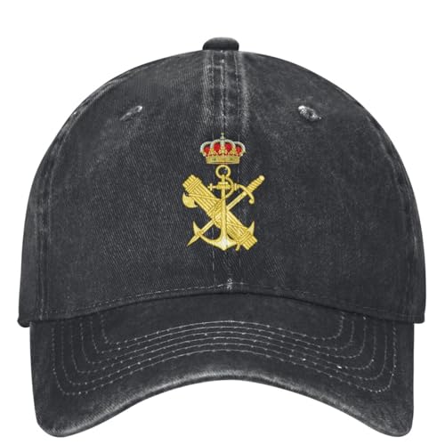 AEIKHAEC Baseballkappe Guardia Civil Denim Baseballkappe Symbol Spanien Outdoor Sonne Trucker Hut Sommer Unisex Teenager Casual Sonnenschutz Baseballmützen Geschenk von AEIKHAEC
