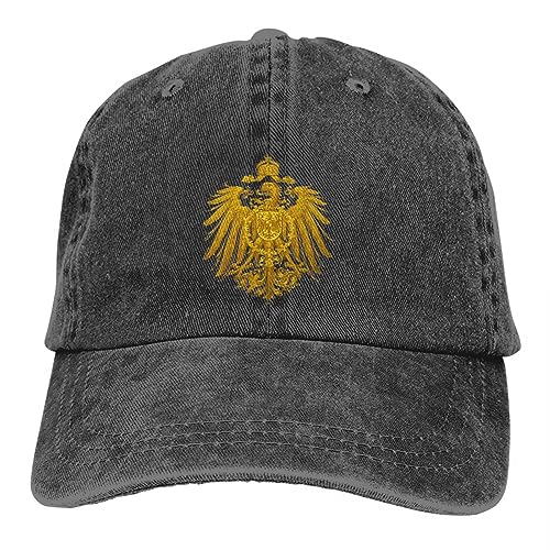 Hut Mode Unisex Deutsch Imperial Adler Visier Sommer Kappe Hip Hop Caps Cowboyhut mit Visier 1888 bis 1918 Gedruckt Golf Memorial Geschenk von AEIKHAEC