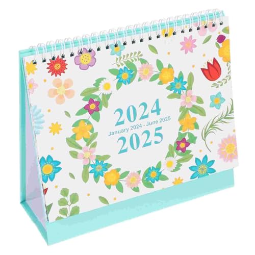 AEIOPRS 1 Pcs 2024 Familienplaner Wandkalender 18 Monate Januar 2024 bis Juni 2025 Großformat Monatskalender mit Ferienübersicht von AEIOPRS