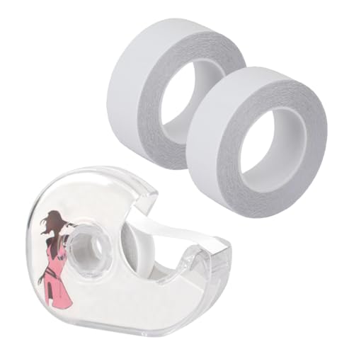 AEIOPRS 2 Rollen Fashion Tape Körper Doppelseitiges Klebeband Transparent Clothing Tape für Bh Träger Kleid Damen Bekleidung Zubehör mit 1 Spender 5m von AEIOPRS