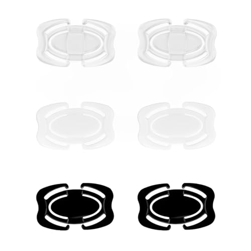 AEIOPRS 6 Stück BH Träger Clips Optimales BH Zubehör Damen BH Träger Halter Unsichtbar BH Träger Clip Set für Damen Frauen Transparent Weiß Schwarz AEIOPRS 6 Stück BH Träger Clips Optimales BH Zubehör Damen BH Träger Halter Unsichtbar BH Träger Clip Set für Damen Frauen Transparent Weiß Schwarz von AEIOPRS