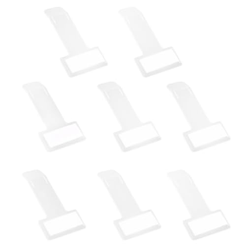 AEIOPRS 8 Pcs Transparente Auto Halter Clip Selbstklebend Tickets Clips für Parkschein von AEIOPRS