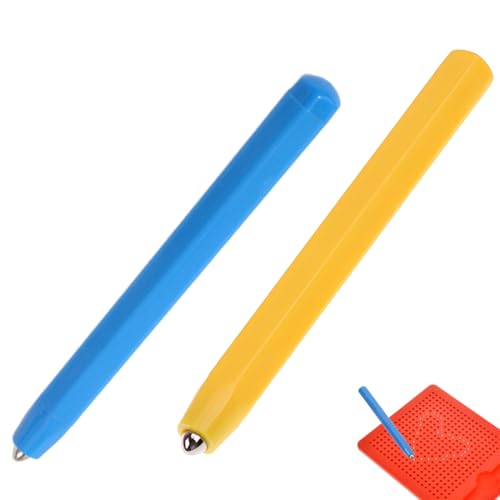 AEKZOX 2 Stück Magnetische Zeichentafel Magnettafel Magnetstift Ersatzstift Magnetischer Zeichenstift Magnet Ersatz Stifte Für Magnetisches Zeichenbrett Magnapad A Bis Z Und Nummern 0 Bis 9 von AEKZOX