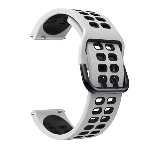 AEMALL 20 22mm Bunte Uhrenarmbänder für Garmin Venu Sq Armband Silikon SmartWatch Band für Veun 2 / Venu2 Plus Armband Zubehör (Color : Style C, Size : 20mm VENU 2 Plus) von AEMALL