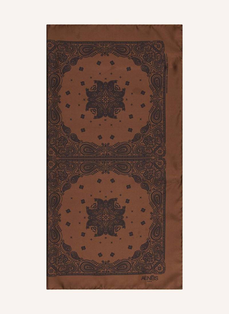Aeneis Seidentuch beige von AENEIS