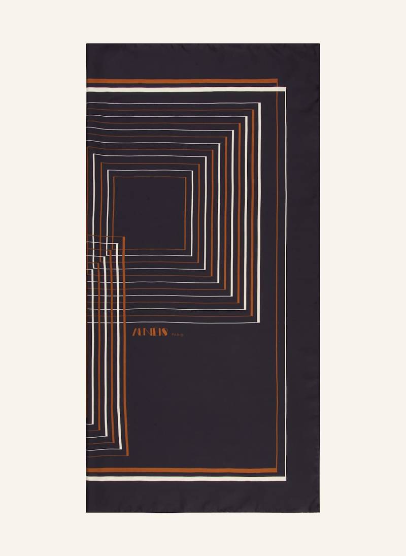 Aeneis Seidentuch schwarz von AENEIS