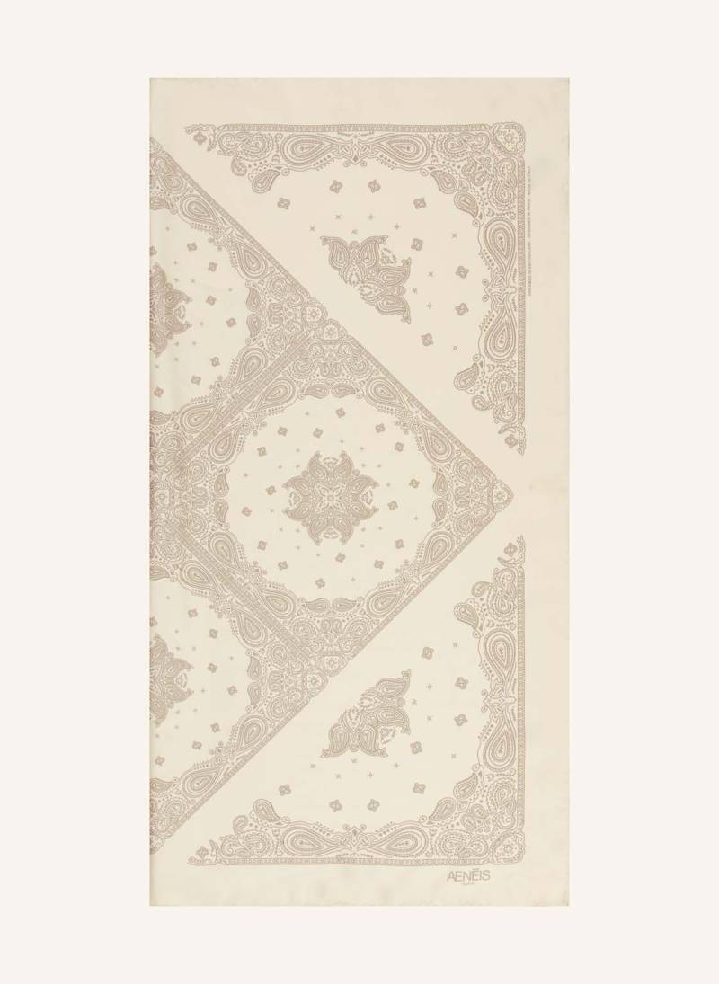 Aeneis Seidentuch weiss von AENEIS