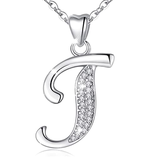 AEONSLOVE Damen Buchstaben Kette Silber Halskette Buchstabe I Kette Mit Buchstaben Brief des Alphabets Initiale Anhänger mit Zirkonia Schmuck Geschenk für Mädchen AEONSLOVE Damen Buchstaben Kette Silber Halskette Buchstabe I Kette Mit Buchstaben Brief des Alphabets Initiale Anhänger mit Zirkonia Schmuck Geschenk für Mädchen von AEONSLOVE