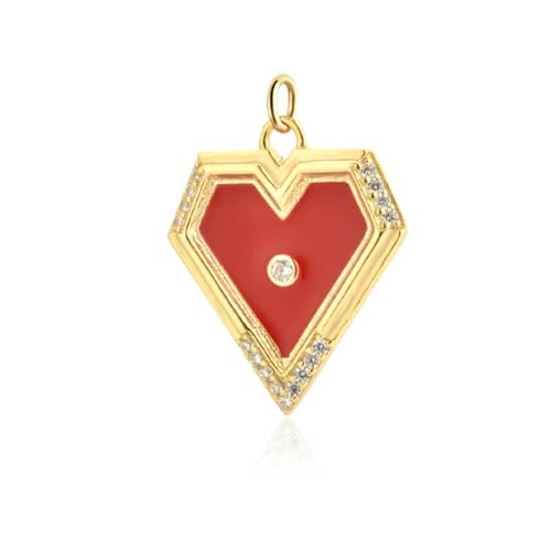 AEQEHVC 925 Anhänger für Damen, Hochzeit, Rock, Punk, zart, keine Halskette, Einstellbar, Zirkonia AEQEHVC 925 Anhänger für Damen, Hochzeit, Rock, Punk, zart, keine Halskette, Einstellbar, Zirkonia von AEQEHVC