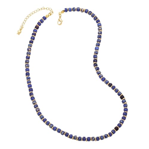 Bunte Perlenketten, modischer Damen- und Herrenschmuck, exquisite, vielseitige Halsketten, die zusammen getragen werden können, Einstellbar, Zirkonia von AEQEHVC