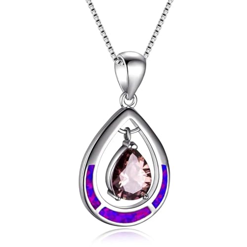 Modische Damen-Halskette, Party, Hochzeit, Schmuck, Accessoires, Mädchen, niedlicher Anhänger, kann schön und vielseitig getragen werden, Einstellbar, Zirkonia Modische Damen-Halskette, Party, Hochzeit, Schmuck, Accessoires, Mädchen, niedlicher Anhänger, kann schön und vielseitig getragen werden, Einstellbar, Zirkonia von AEQEHVC